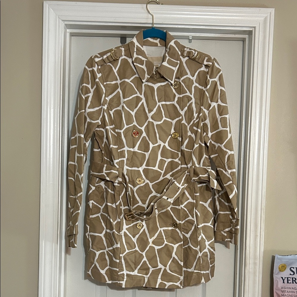 Michael Kors Giraffe Patterned Coat - image 1